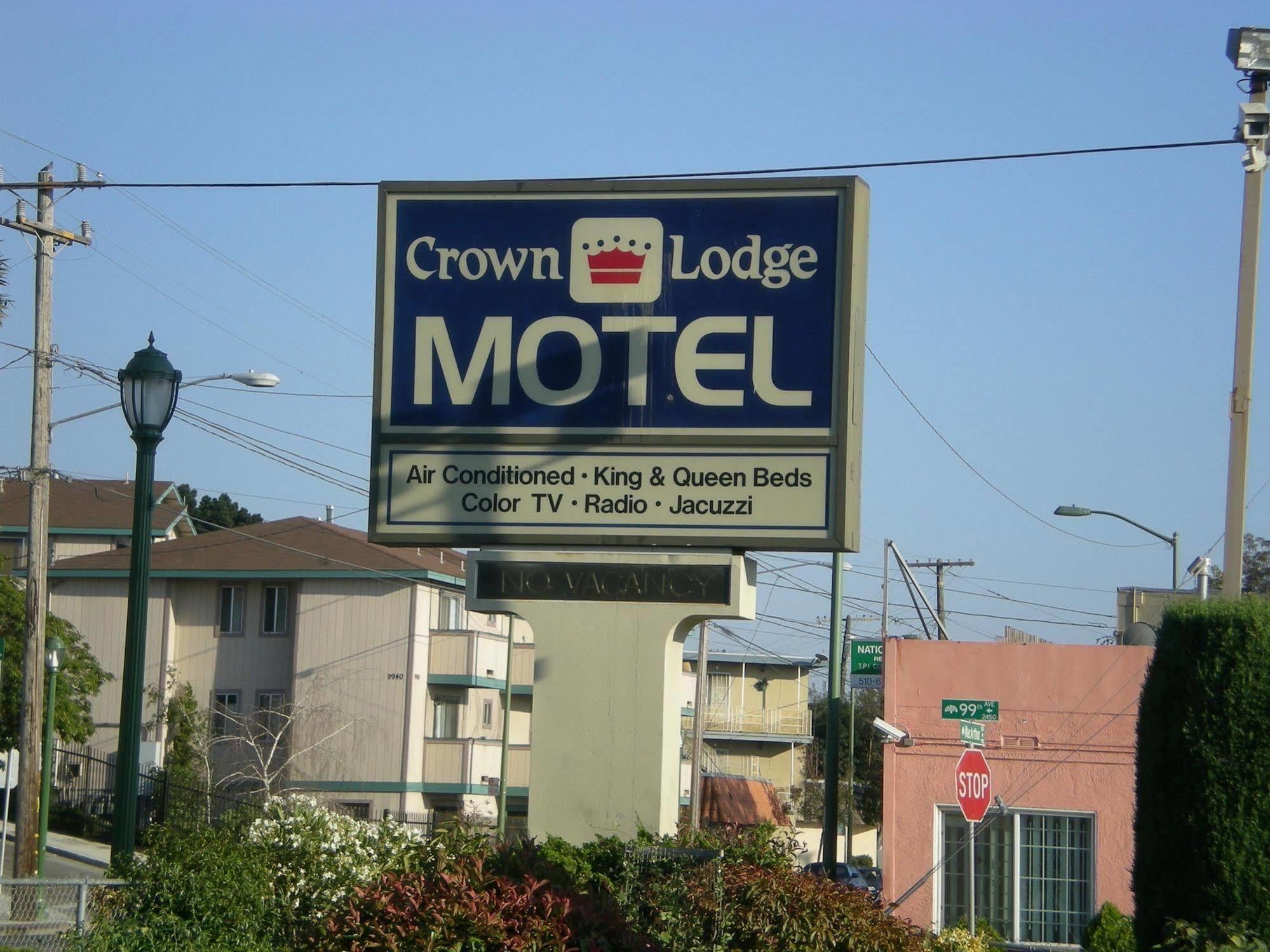 Crown Lodge Motel Oakland Luaran gambar